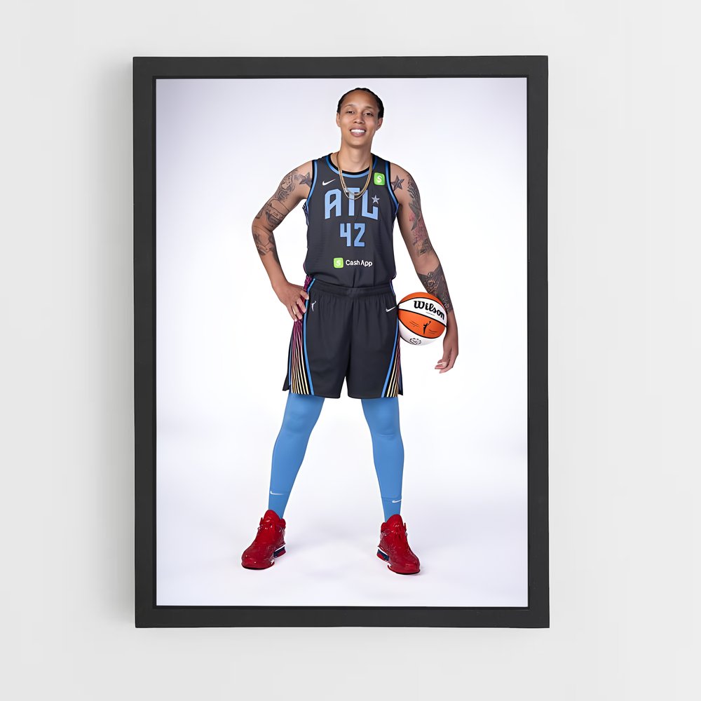 Poster Atlanta dream – affiche Basketball (vue 2)